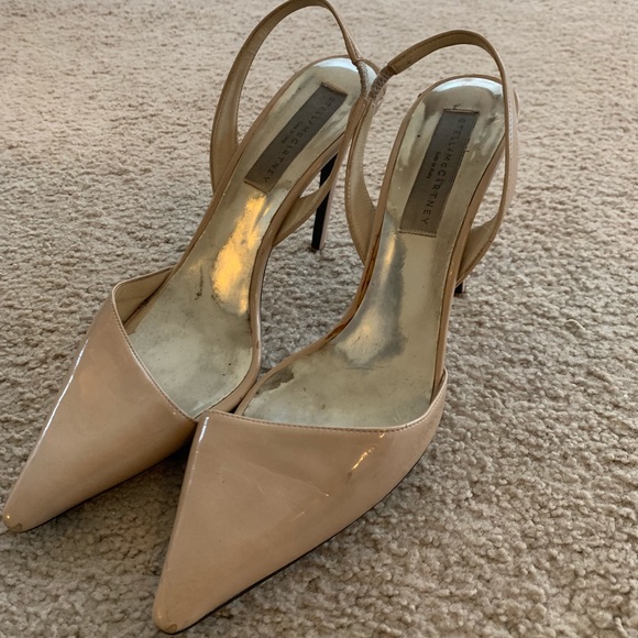 Stella McCartney nude heels - Picture 1 of 3